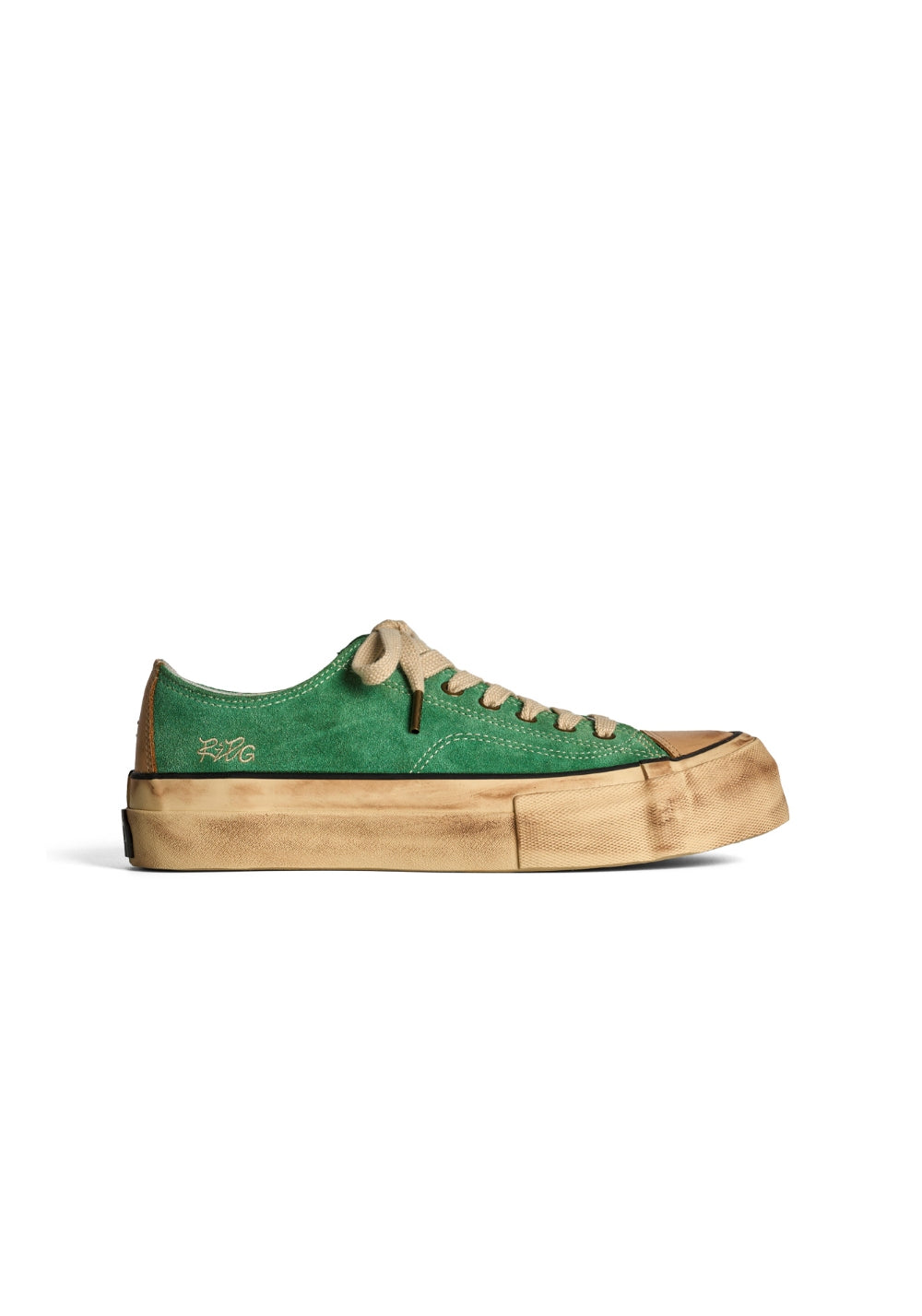 PIPG丨Washed Suede Canvas Sneakers (Green) - PSYLOS 1, PIPG丨Washed Suede Canvas Sneakers (Green), Canvas Sneakers, PIPG, PSYLOS 1